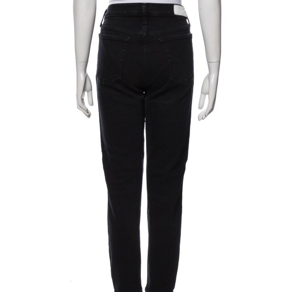 RE/DONE Black High Waist Skinny Jeans 29 - Picture 2 of 8